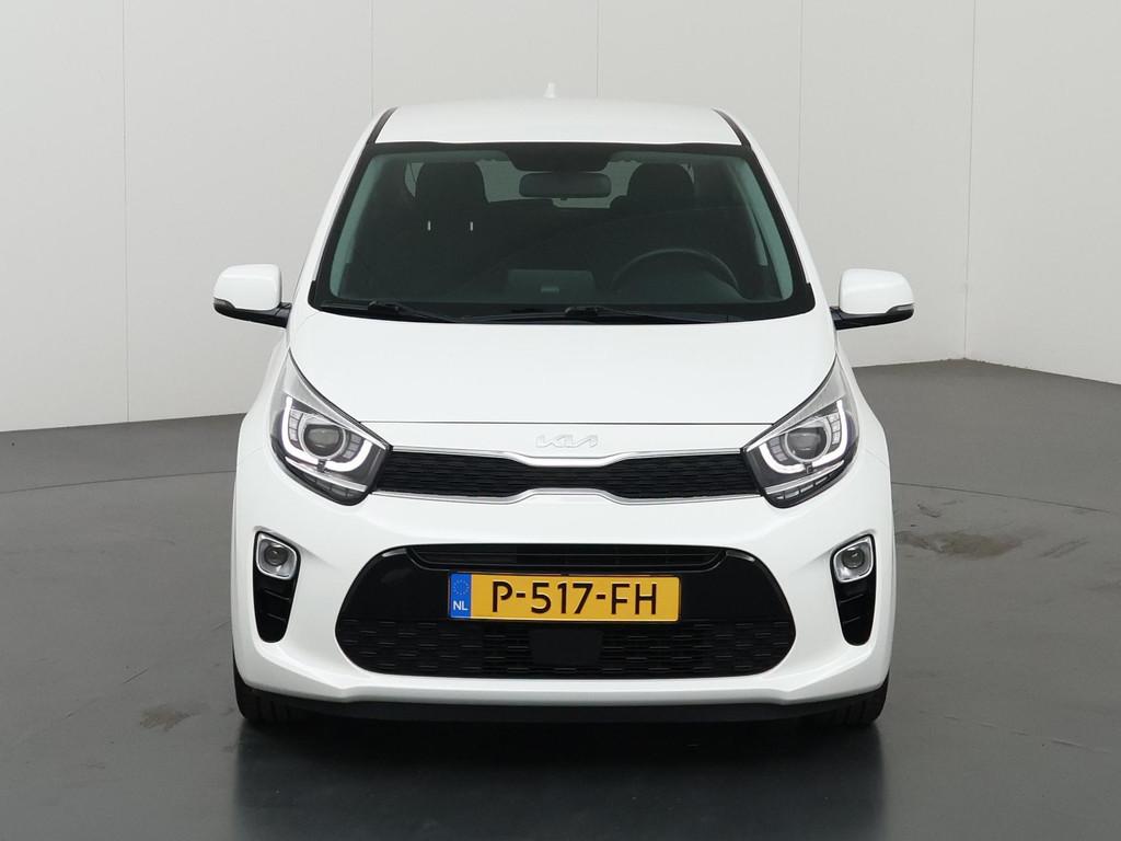 Kia Picanto 1.0 DPi DynamicPlusLine | Keyless | Navigatie |, Auto's, Voorwielaandrijving, Stof, Gebruikt, 4 stoelen