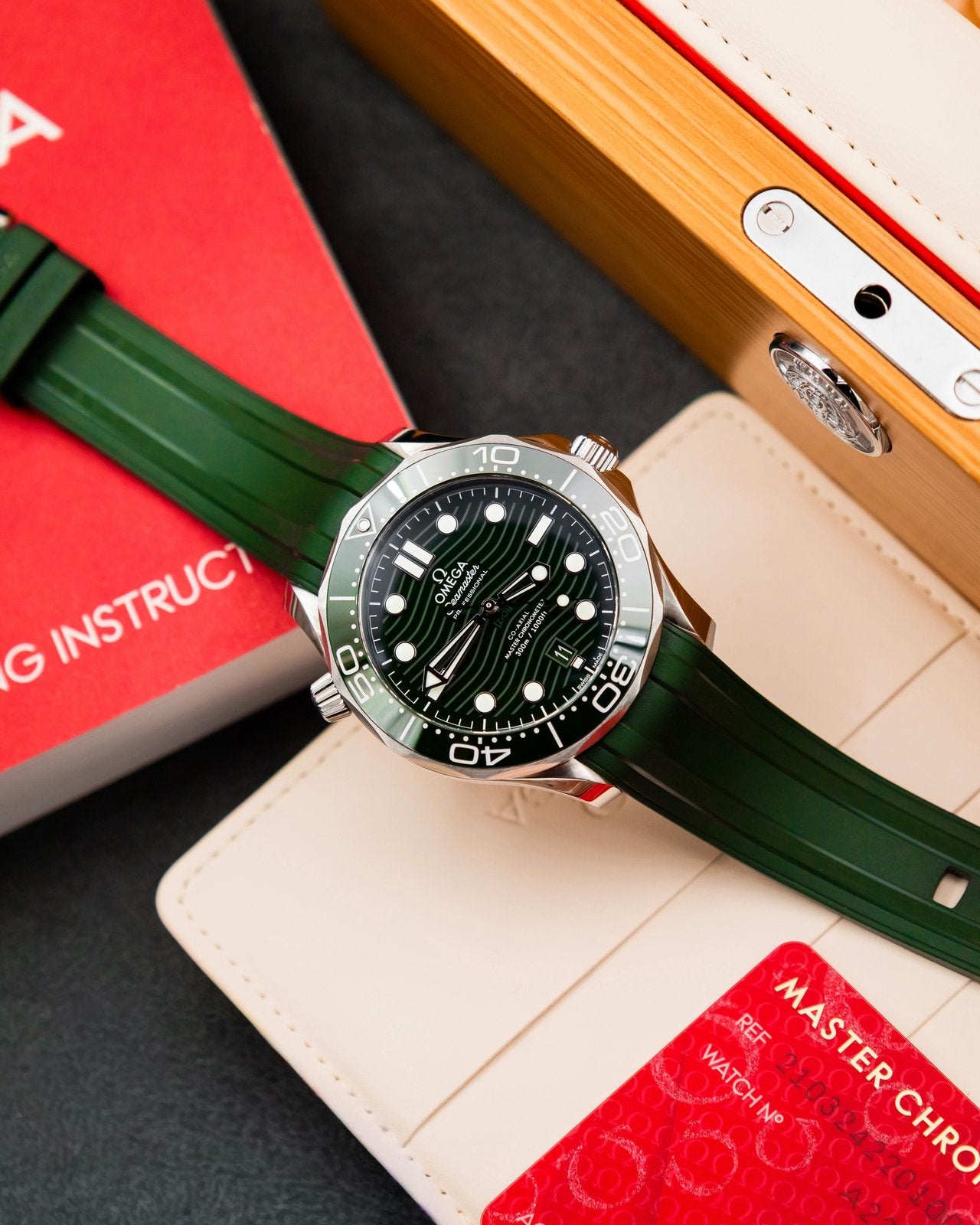 Omega Seamaster 300M Co-Axial - Fullset - Als Nieuw - 2024, Ophalen, Zo goed als nieuw, Staal, Omega