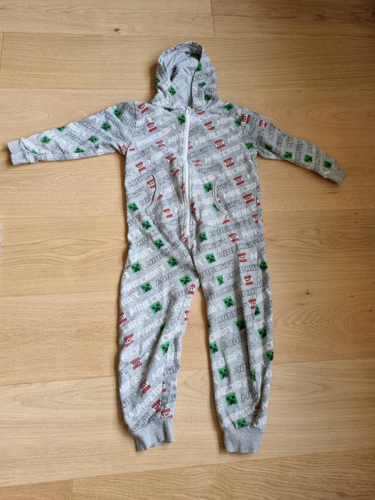 Minecraft Onesie maat 122 (7 jaar), Ophalen of Verzenden, Gebruikt, Next, Jongen of Meisje