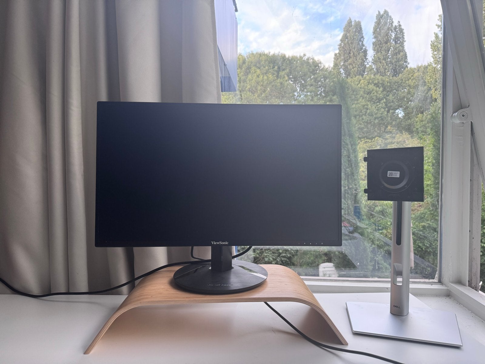 Viewsonic VA2418-SH Full-HD IPS Monitor met monitorarm, Computers en Software, Monitoren, Ophalen, IPS, In hoogte verstelbaar