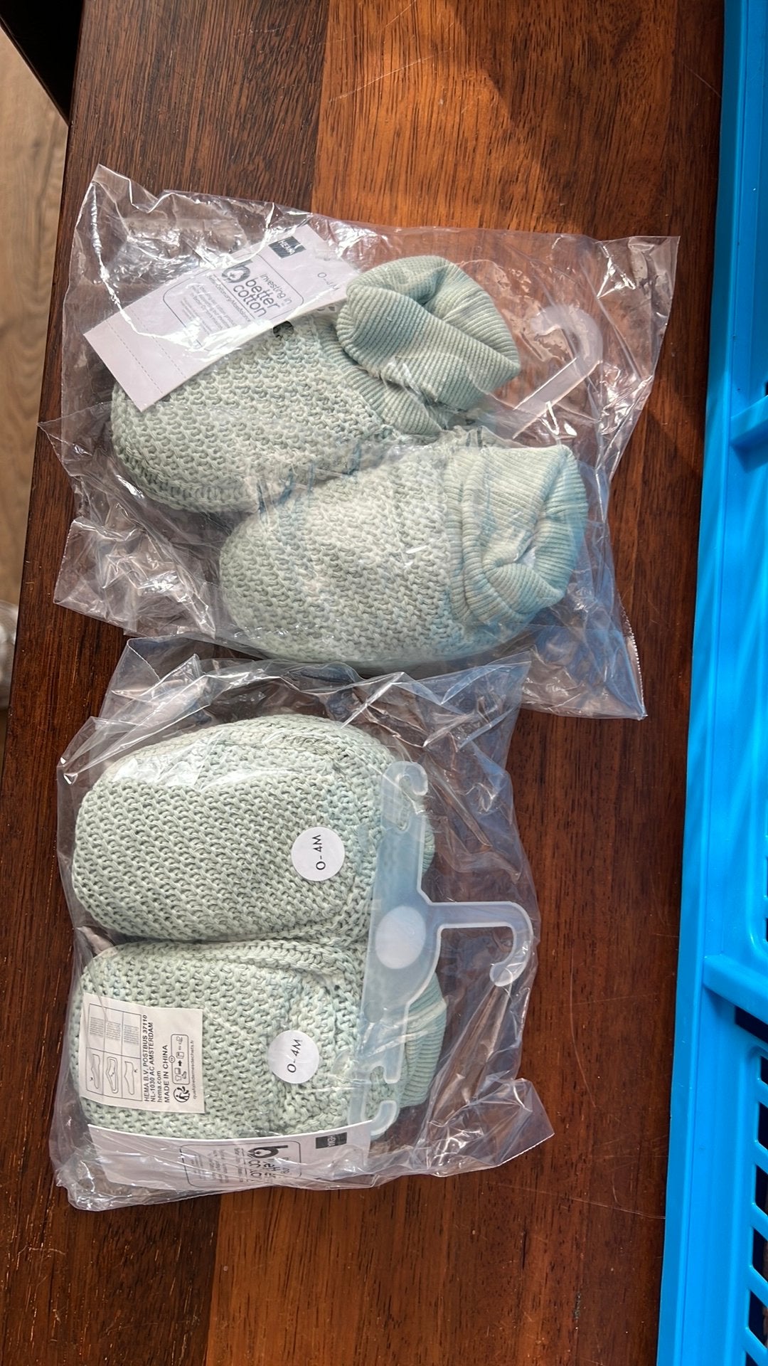 Laatste kans! Hema babyslofjes 0-4 mnd €1 p/st, Ophalen of Verzenden, Zo goed als nieuw, Jongetje of Meisje, Slofjes