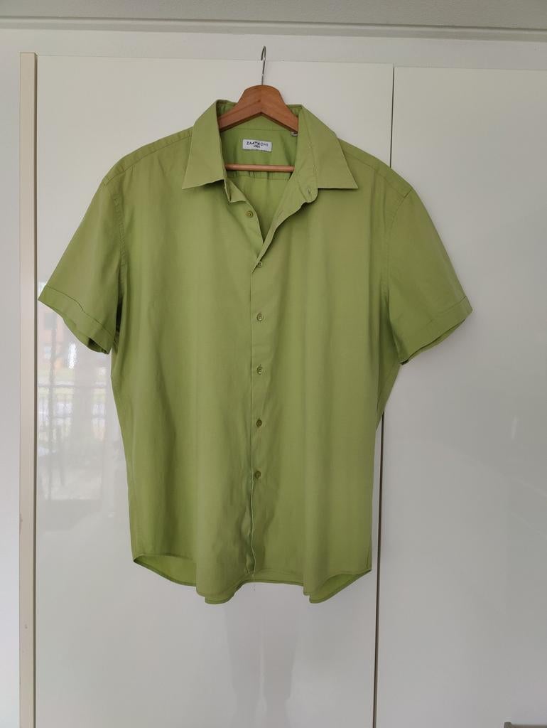 Zaatxchi overhemd met korte mouw! Maat XXXL. (45/46), Zaatxchi, Ophalen of Verzenden, Zo goed als nieuw, Overige halswijdtes