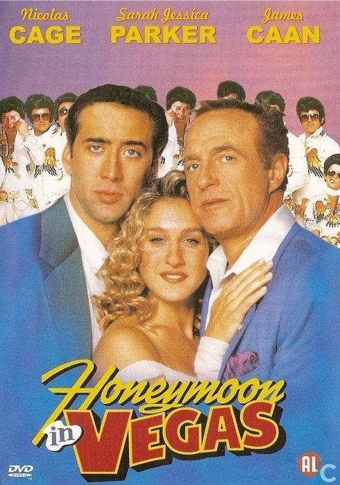 DVD - Honeymoon in Vegas, Alle leeftijden, Ophalen of Verzenden, Zo goed als nieuw, Actiekomedie