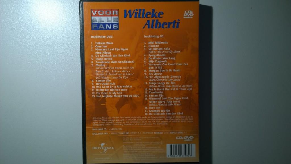Willeke Alberti - Voor Alle Fans (DVD), Alle leeftijden, Ophalen of Verzenden, Zo goed als nieuw