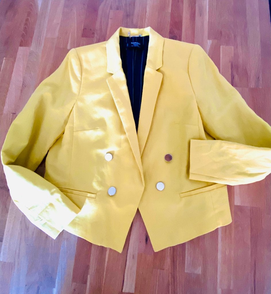 Blazer / jasje Mango -  maat L- Nieuw, Maat 38/40 (M), Mango, Zwart, Nieuw