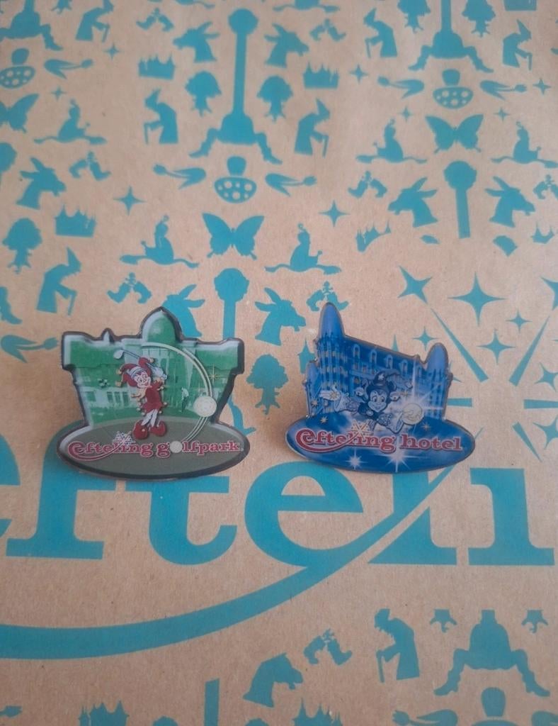 Efteling pins golfpark en hotel, Verzamelen, Ophalen of Verzenden, 2000 tot heden