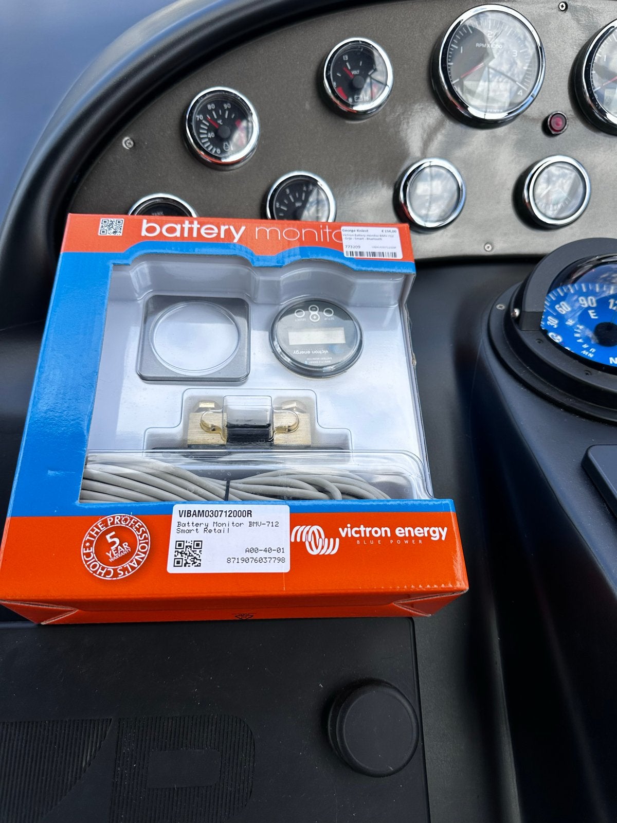 Victron Energy Battery Monitor BMV-712 Smart, Watersport en Boten, Ophalen of Verzenden, Nieuw, Motor en Techniek
