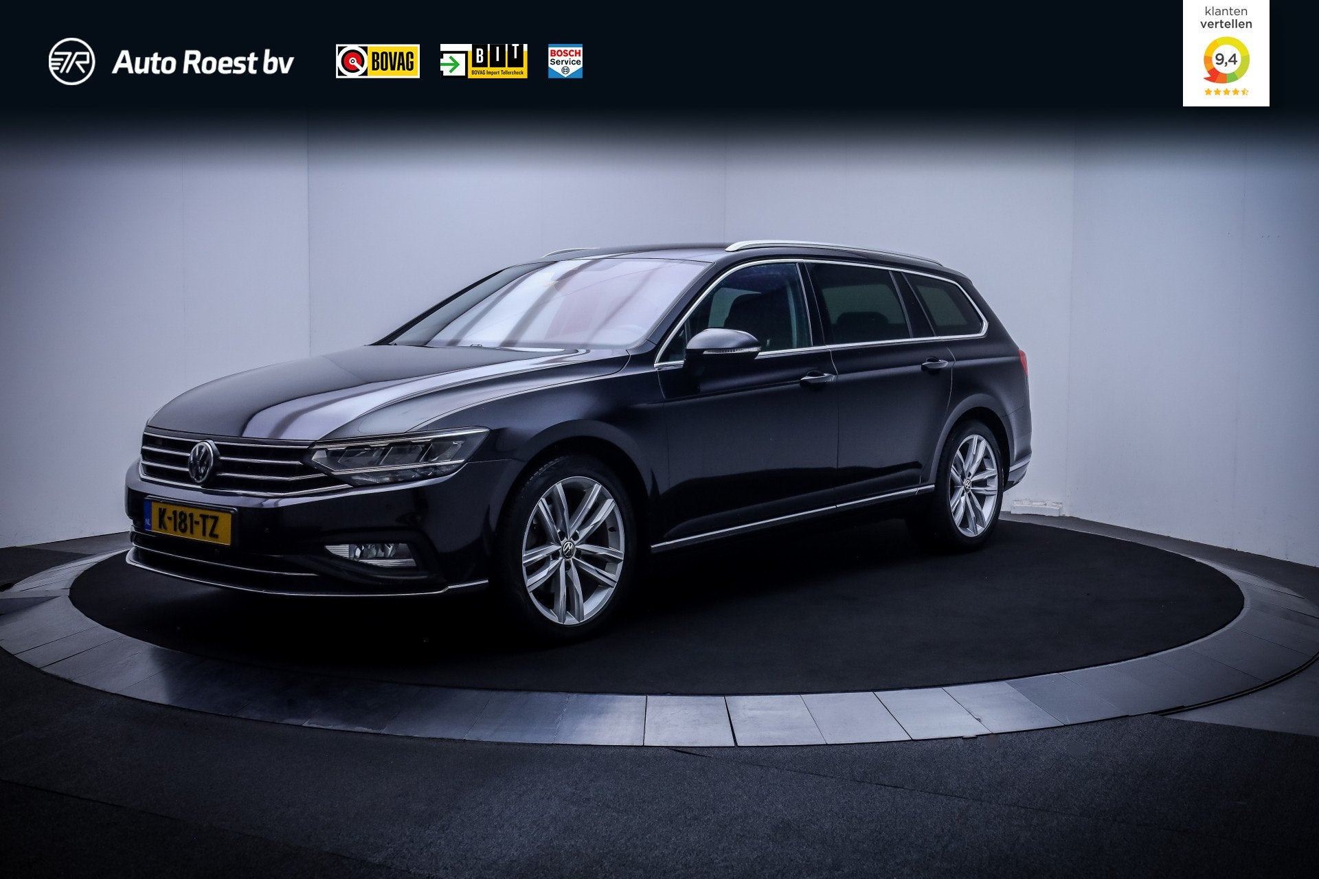 Volkswagen Passat Variant 1.5 TSI Dsg Elegance FULL LED | CA, Auto's, Dealer onderhouden, 4 cilinders, 150 pk, Zwart