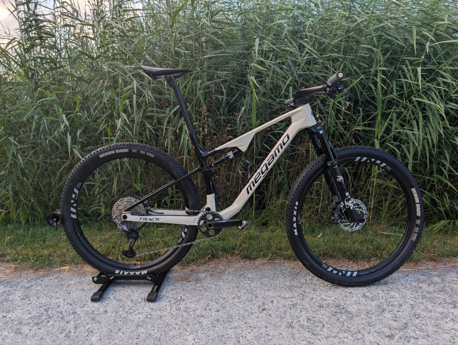 megamo track, mountainbike 29 inch, Fully, Ophalen, Zo goed als nieuw, Overige merken