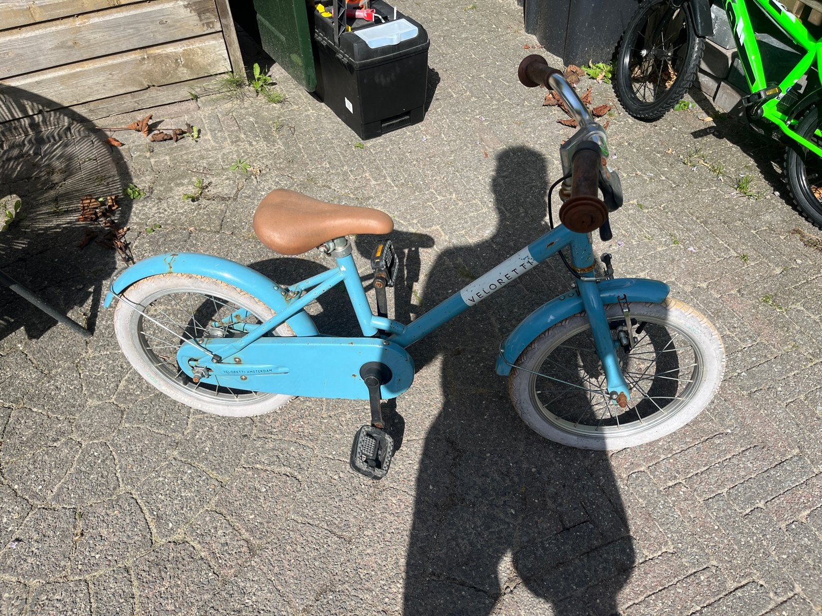 Veloretti peuterfiets - Opknapper, Fietsen en Brommers, Fietsen | Kinderfietsjes, Ophalen, Gebruikt, Terugtraprem, 16 tot 20 inch