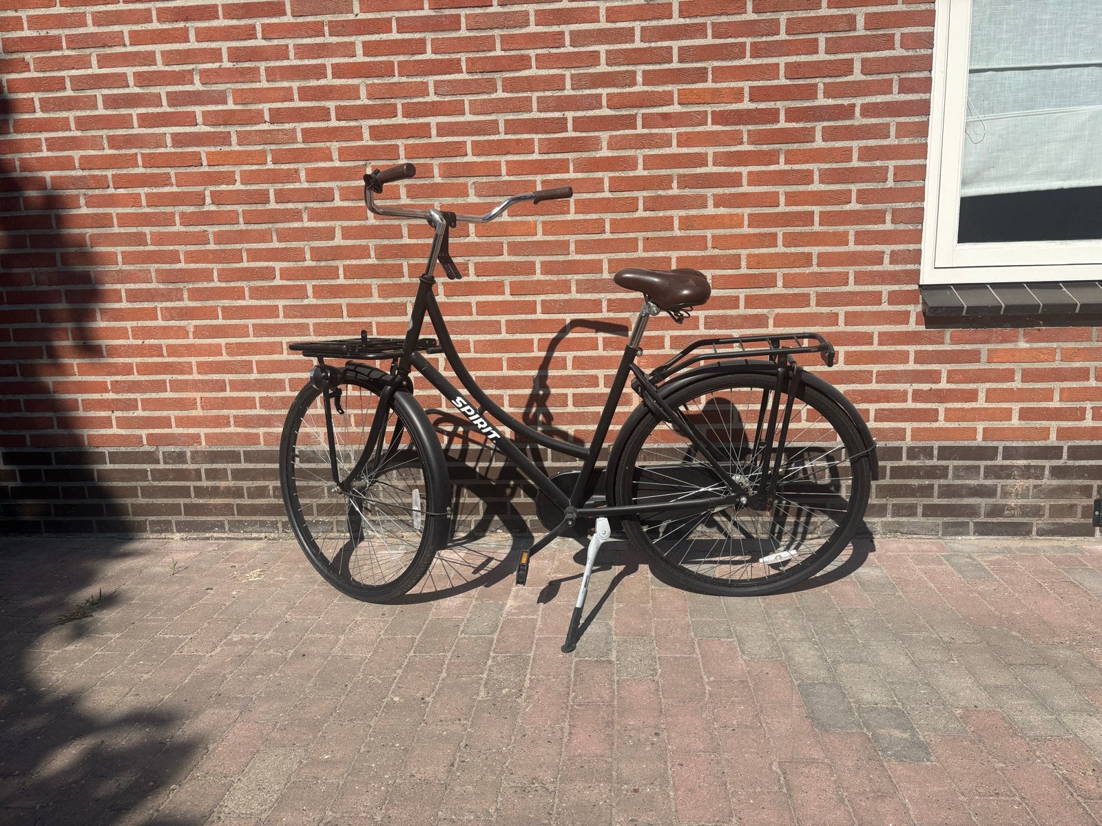 Spirit Omafiets met voordrager - Opknapper, Fietsen en Brommers, Fietsen | Dames | Omafietsen, Ophalen, Gebruikt, Terugtraprem