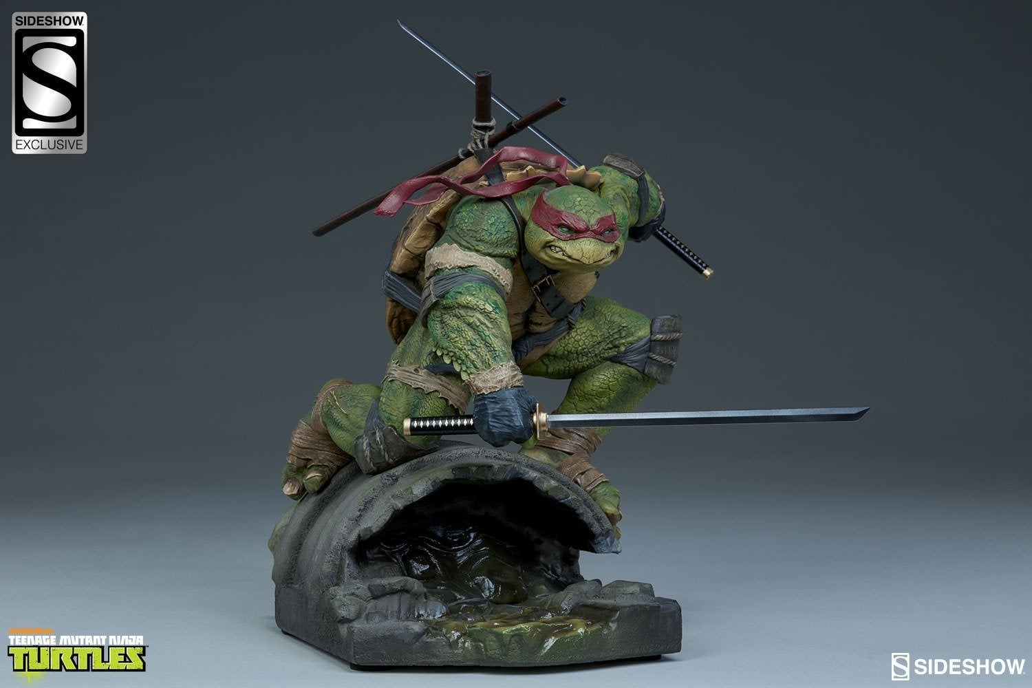 Sideshow TMNT Leonardo Exclusive statue, Ophalen, Zo goed als nieuw, Fantasy
