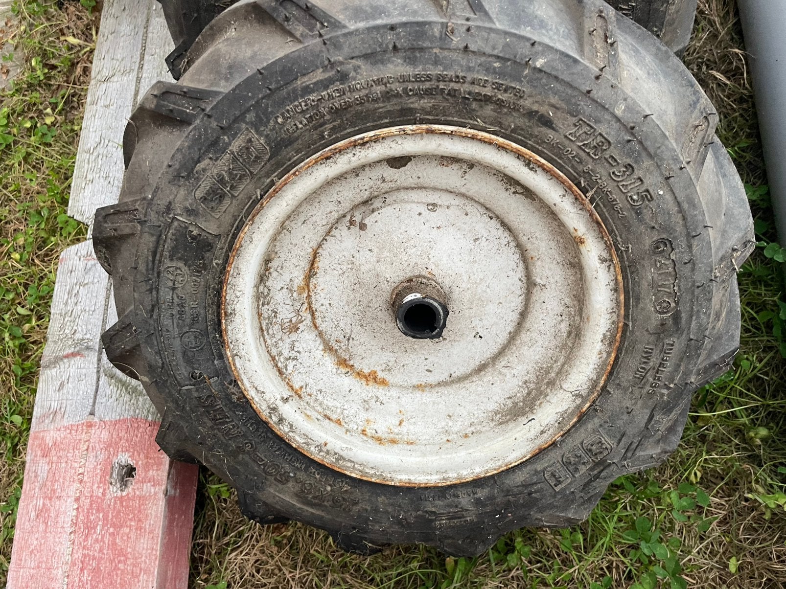 Mini traktor banden, Ophalen, Gebruikt