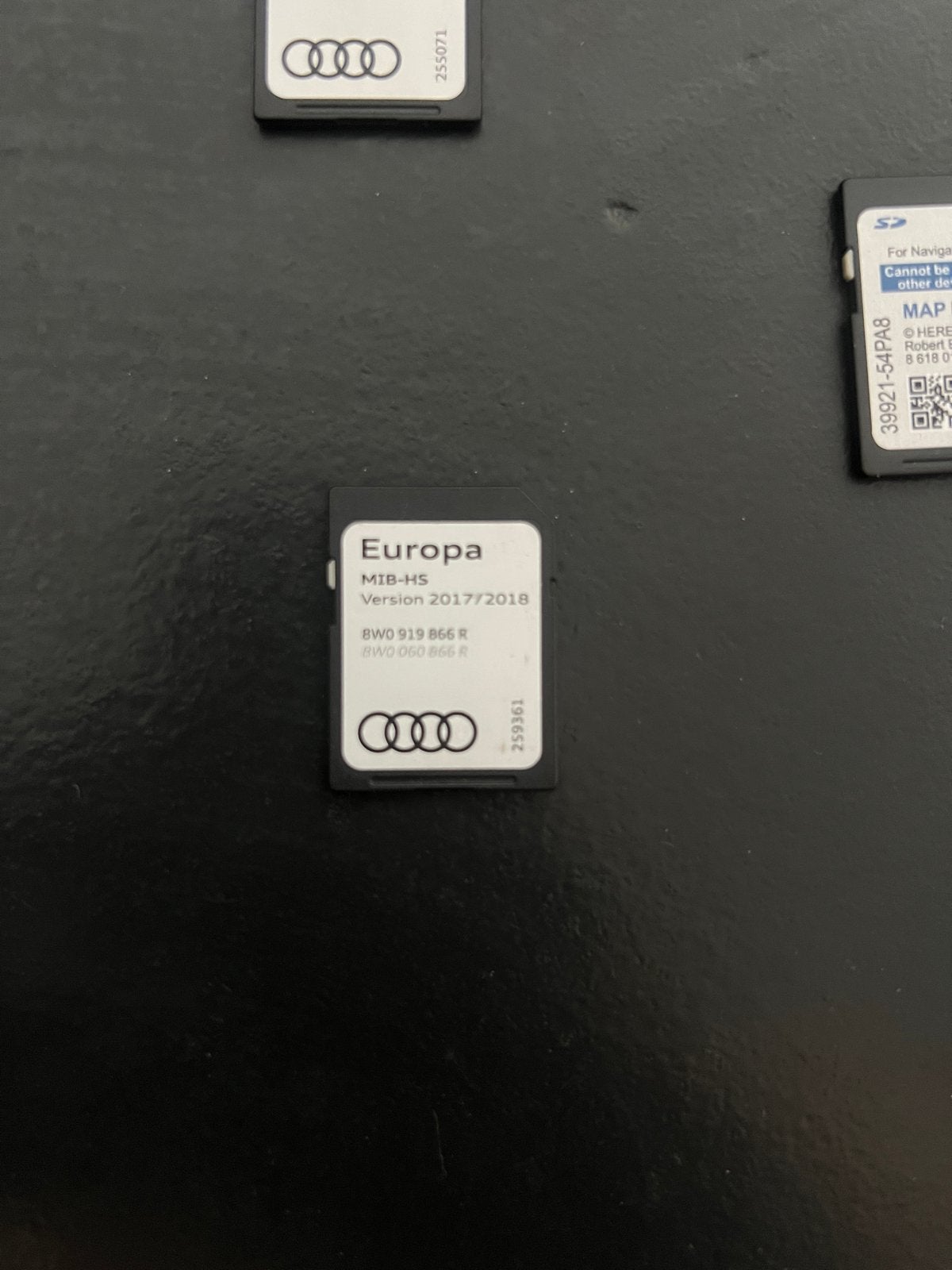 Audi Navigatie Kaart Europa MIB-HS Versie 2017/2018, Ophalen of Verzenden, Gebruikt
