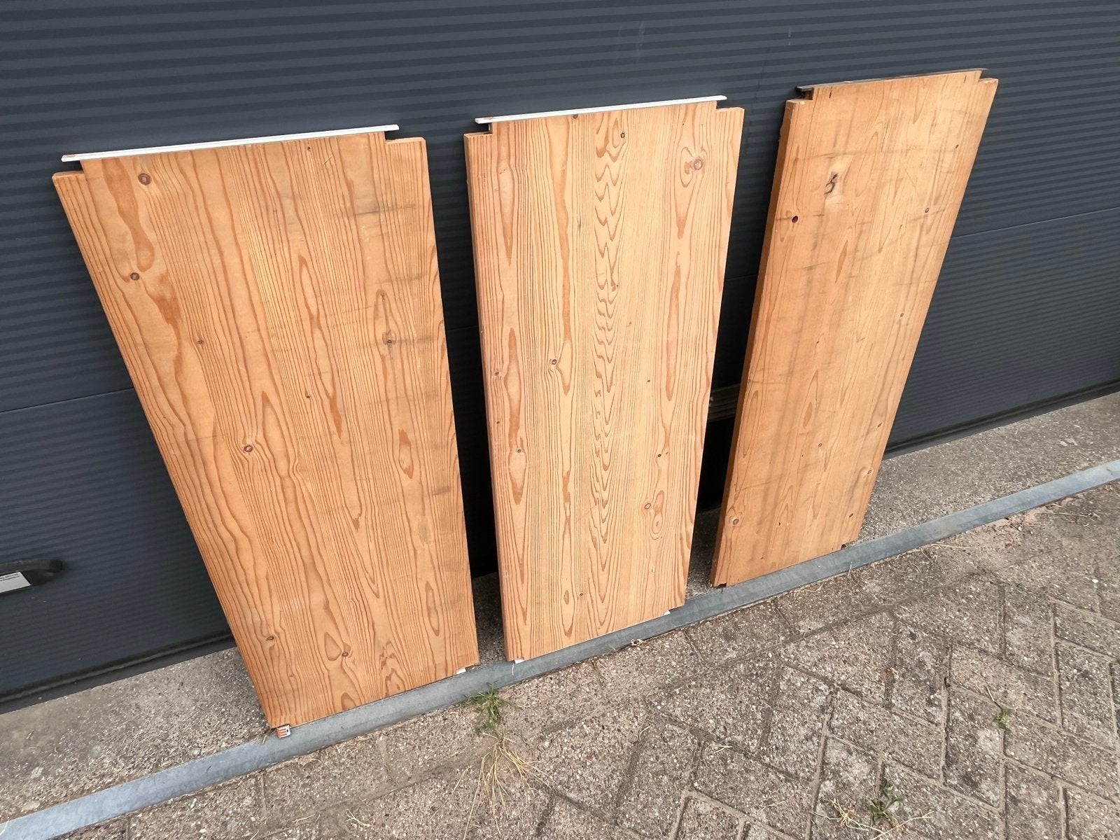 Stelling planken 100x39 cm, Ophalen of Verzenden, Gebruikt
