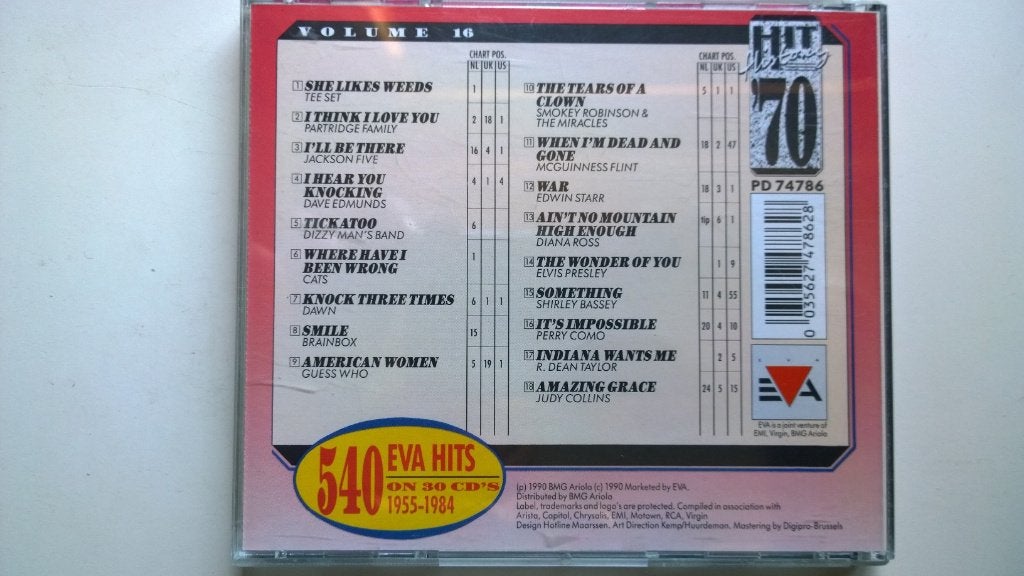 Hit History '70, Cd's en Dvd's, Ophalen of Verzenden, Zo goed als nieuw, Pop, Album
