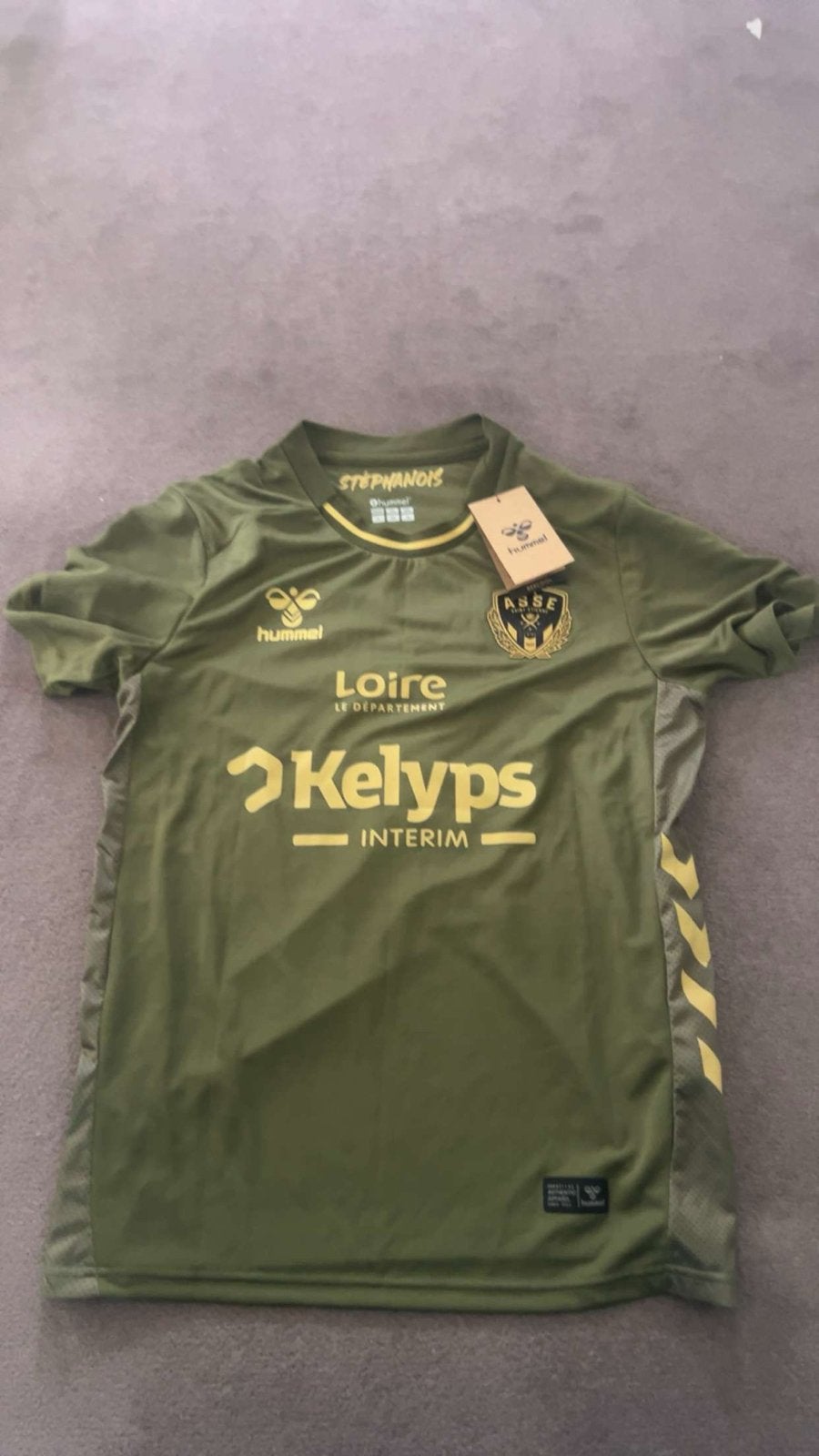AS Saint-Étienne Hummel Thuisshirt Cardona #7 - Nieuw, Maat M, Ophalen of Verzenden, Nieuw, Shirt