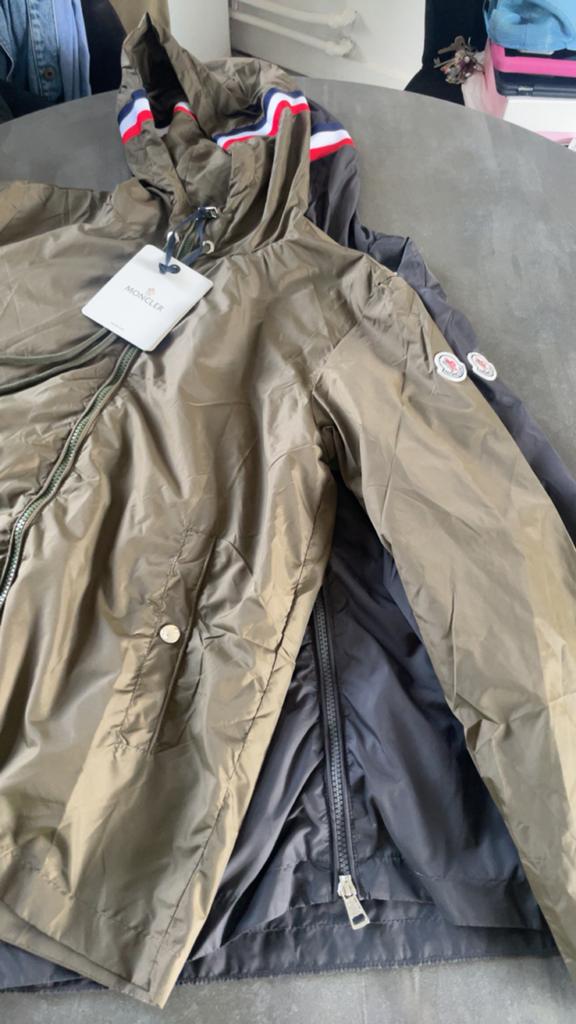 Moncler windbreaker, Ophalen of Verzenden, Zo goed als nieuw, Overige maten, Zwart