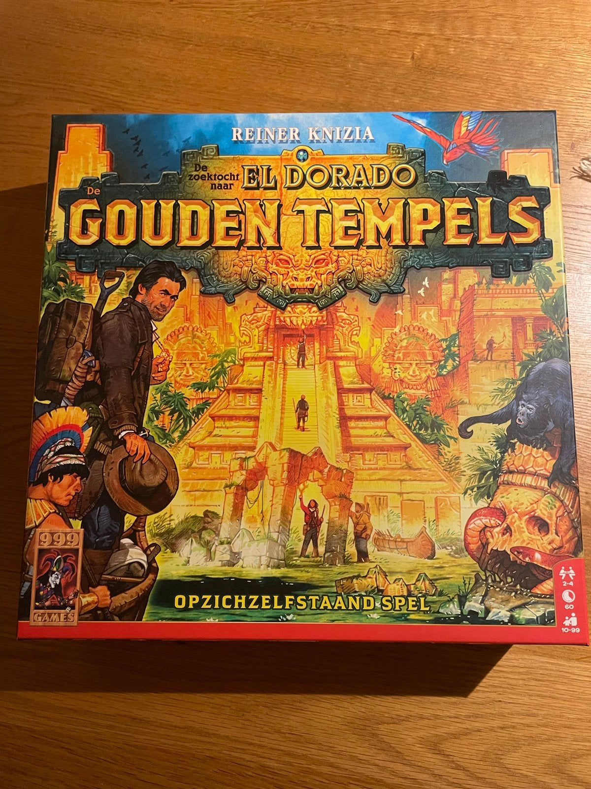 El Dorado: De Gouden Tempels: Opzichzelfstaand bordspel, Drie of vier spelers, Ophalen of Verzenden, Zo goed als nieuw