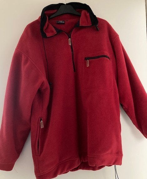 Aangeboden Active rode outdoor fleece trui M, Ophalen of Verzenden, Zo goed als nieuw, Rood