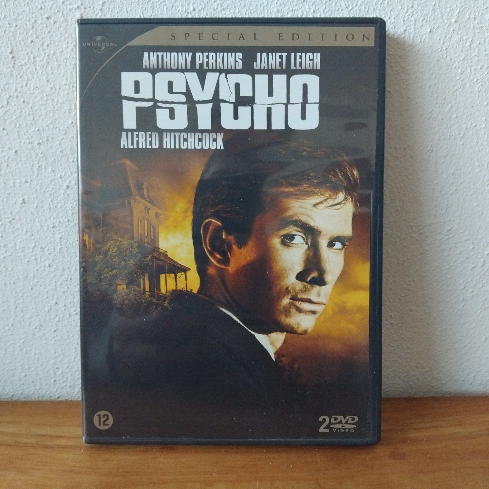 Alfred Hitchcock's Psycho (1960) dvd, Alle leeftijden, Ophalen of Verzenden, Zo goed als nieuw