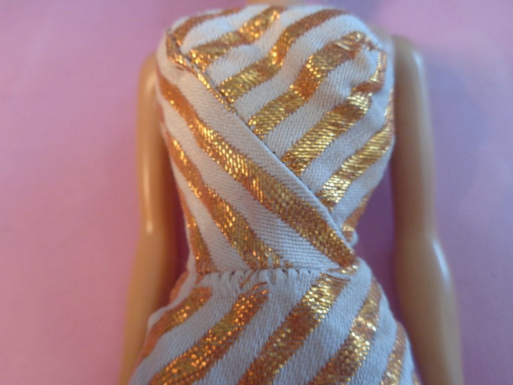Barbie vintage Fashion Queen badpak, Ophalen of Verzenden, Gebruikt, Kleertjes