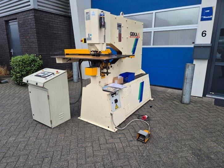 GEKA PUMA 80/E-750 Ponsmachine met Semi-Paxy in Nieuwstaat!!, Zakelijke goederen, Machines en Bouw | Metaalbewerking, Ophalen of Verzenden