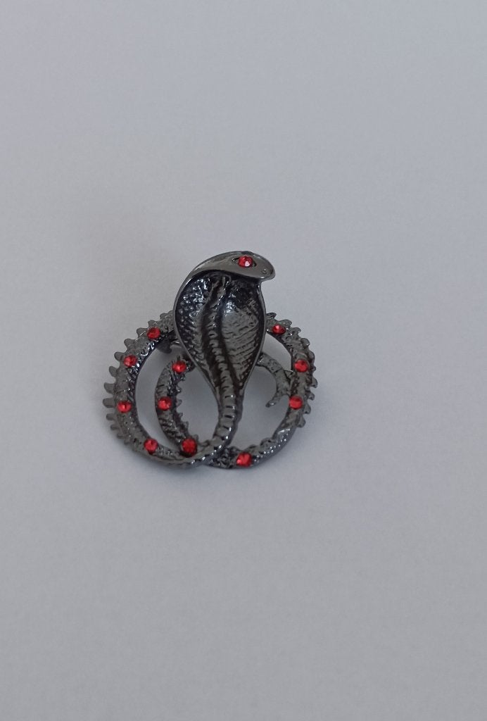 Cobra broche, Sieraden, Tassen en Uiterlijk, Broches, Overige materialen, Overige kleuren, Minder dan 4 cm, Nieuw