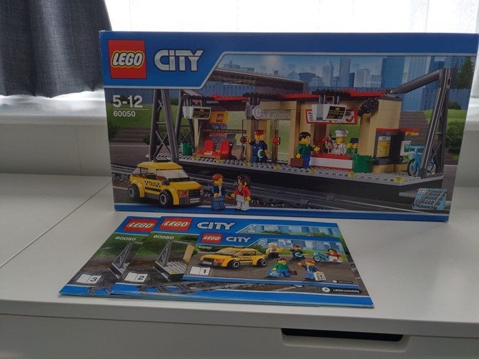 Lego city 60050 trein station, Ophalen, City, Lego, Zo goed als nieuw