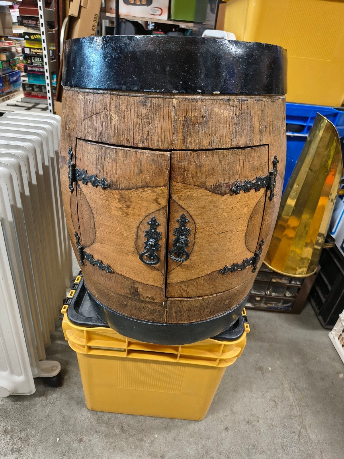 Vintage wijnvat bar, Ophalen, Gebruikt, ., .