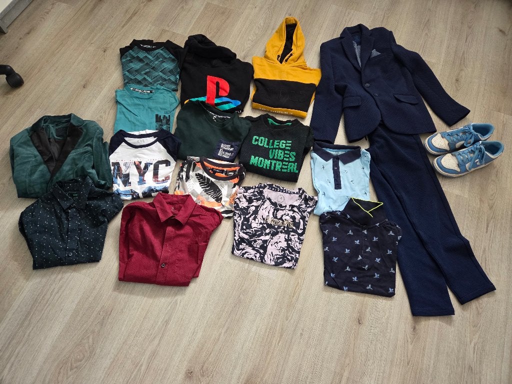 Te koop: Kledingpakket (jongen) maat 146-152, Ophalen, Zo goed als nieuw, Maat 152
