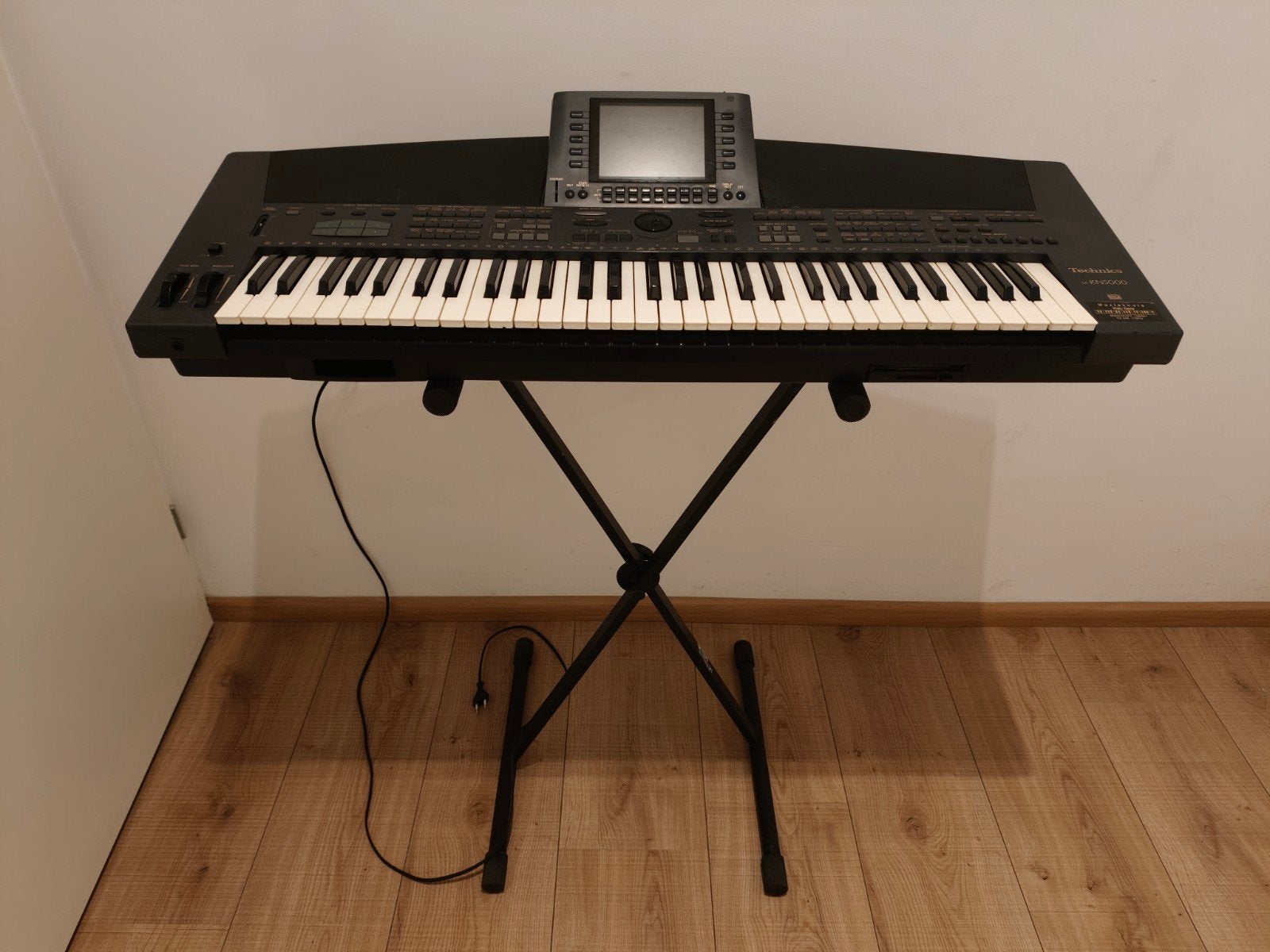 Technics SX-KN5000 Keyboard met standaard, Ophalen, Aanslaggevoelig, Technics, 61 toetsen