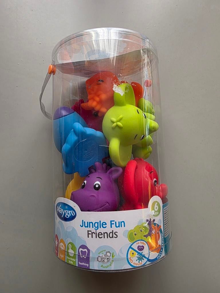 Playgro badspeelgoed Jungle Fun Friends, Ophalen of Verzenden, Nieuw, Overige maten