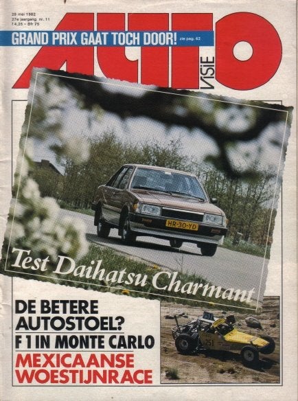 Autovisie 11 1982 : BMW 323i - Volvo 440 - Daihatsu Charmant, Boeken, Ophalen of Verzenden, Gelezen, Algemeen