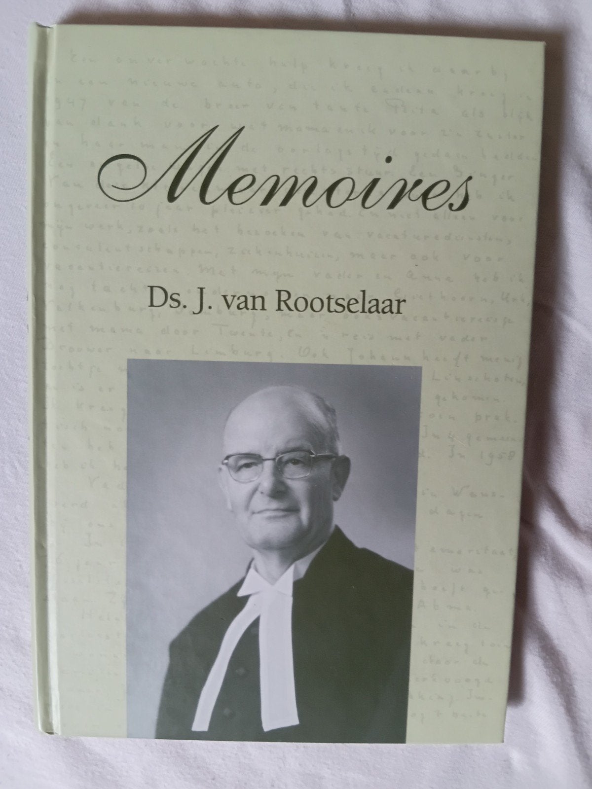 J. van Rootselaar - Memoires, Ophalen of Verzenden, Zo goed als nieuw, J. van Rootselaar