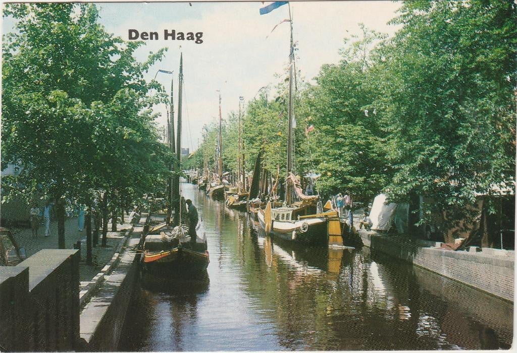 DEN HAAG Groenewegje Dunne Bierkade, Verzamelen, Verzenden, 1980 tot heden, Gelopen, Zuid-Holland