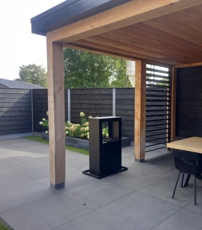 Bio ethanol tuin sfeerhaard, Ophalen