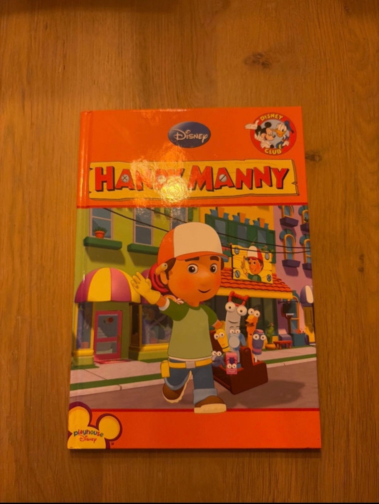Disney - Handy Manny met cd (Boekenclub), Ophalen of Verzenden, Gelezen, Sprookjes