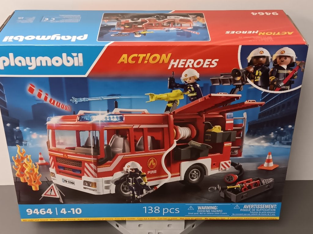 Playmobil Brandweer wagen 9464 [HAGEL NIEUW IN dichte doos], Kinderen en Baby's, Speelgoed | Playmobil, Verzenden, Nieuw, Complete set