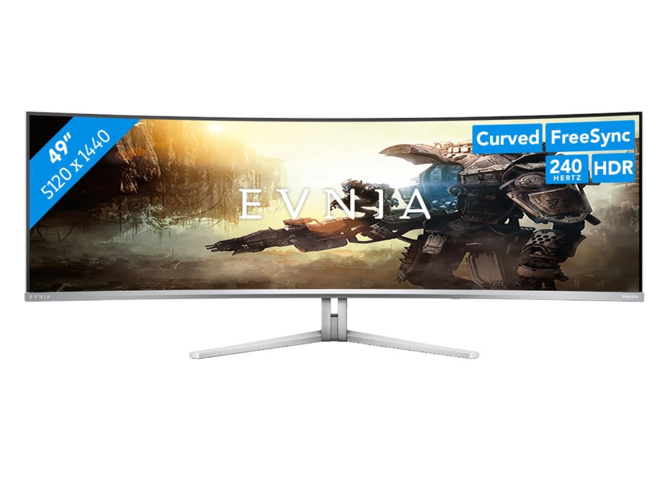 Philips Evnia 49 inch monitor ultrawide QD OLED 240 Hz, Computers en Software, Monitoren, Ultrawide, Minder dan 1 ms, Zo goed als nieuw