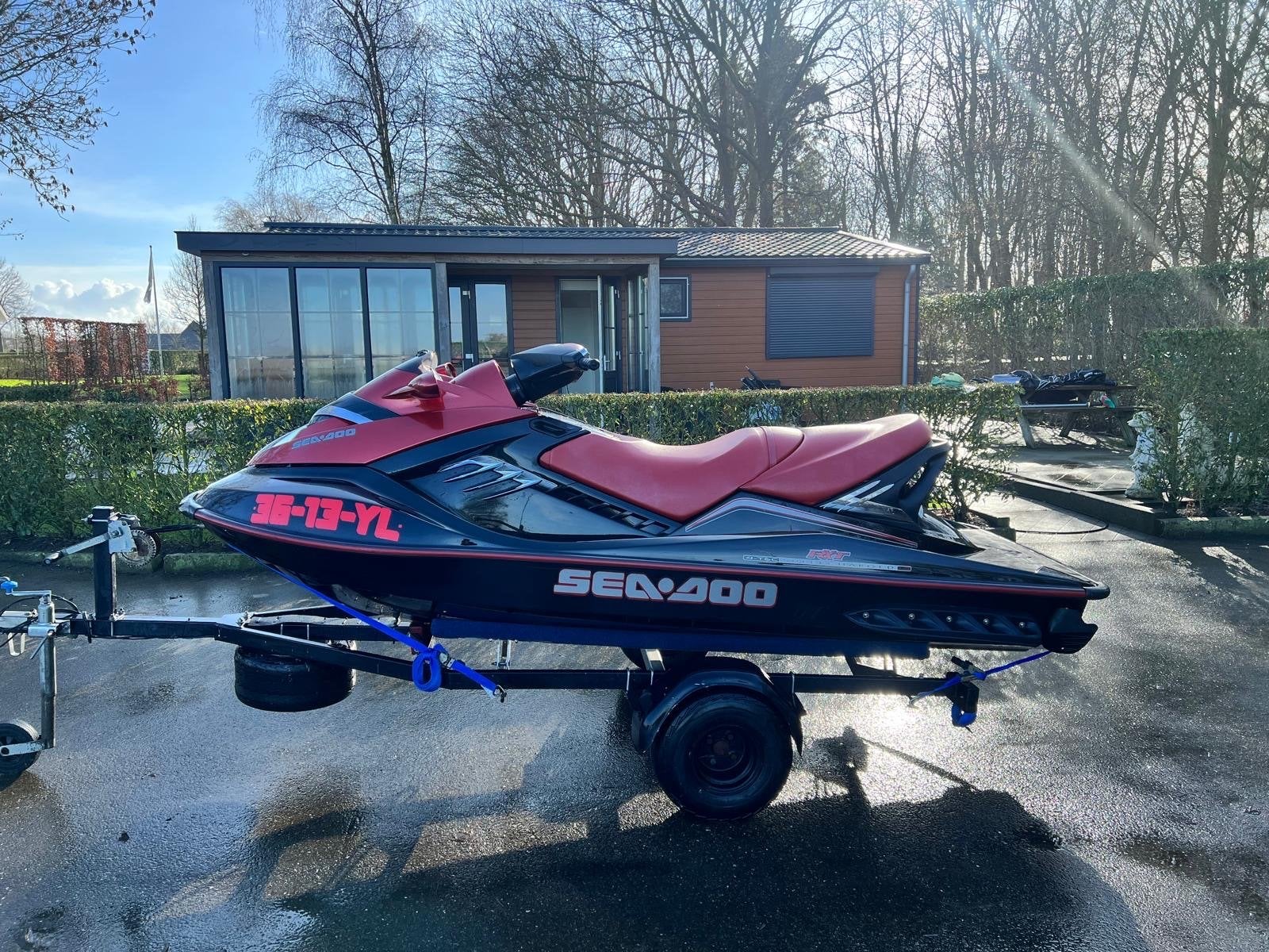 Sea-Doo RXT 215 Jetski met trailer, Ophalen, Gebruikt, Benzine, 200 pk of meer