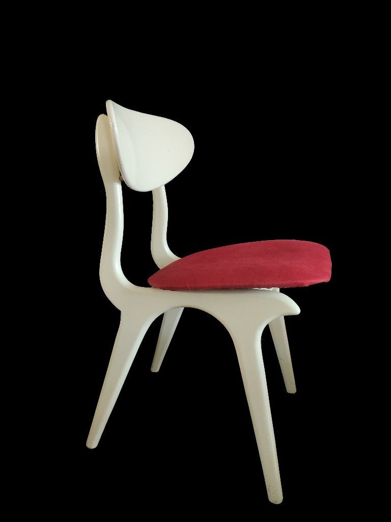 Fantastische vintage Louis van Teeffelen design stoelen, Ophalen, Gebruikt, Twee, Overige kleuren