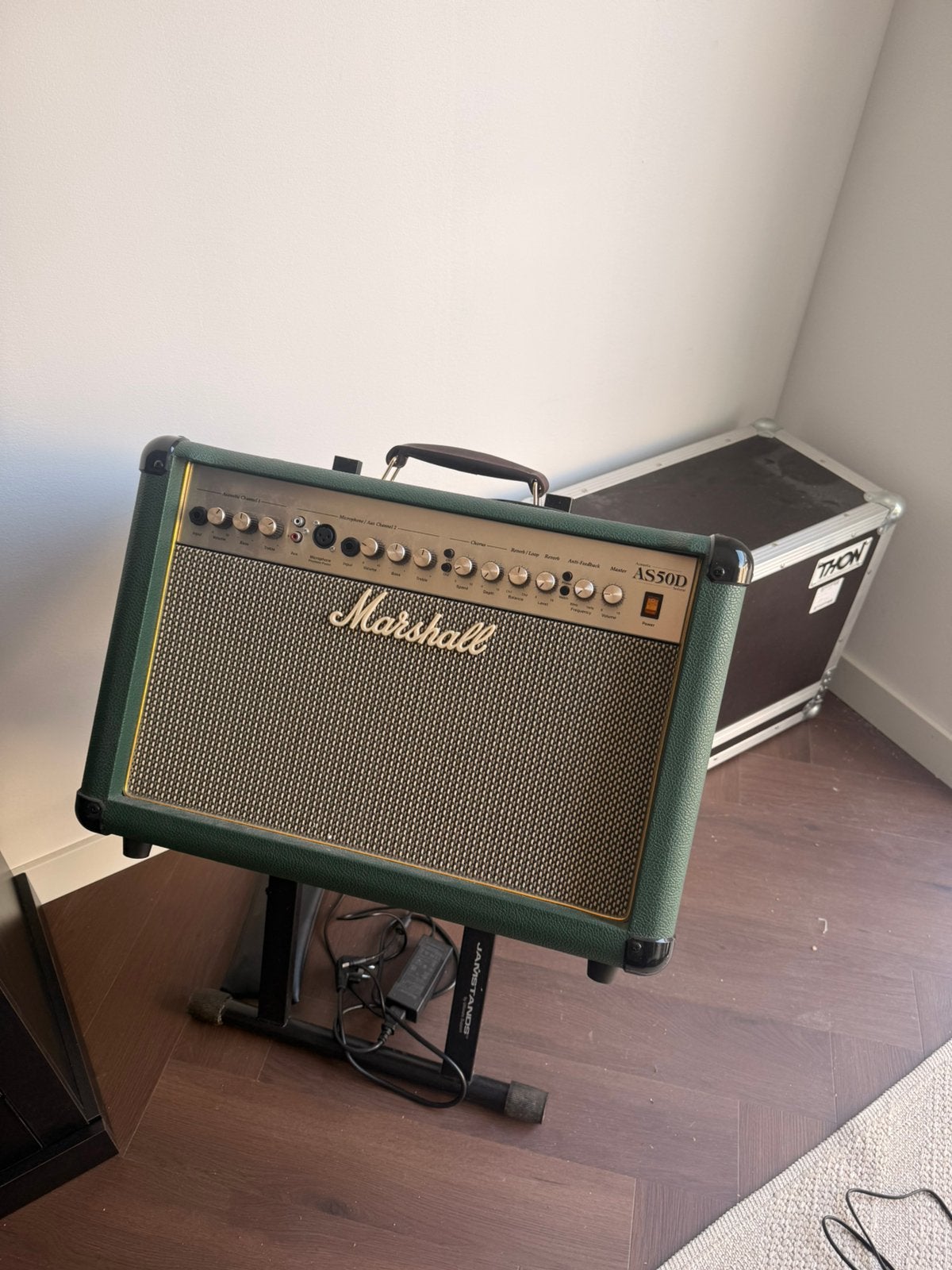 Marshall as50d acoustic amp, Ophalen, Zo goed als nieuw, 50 tot 100 watt