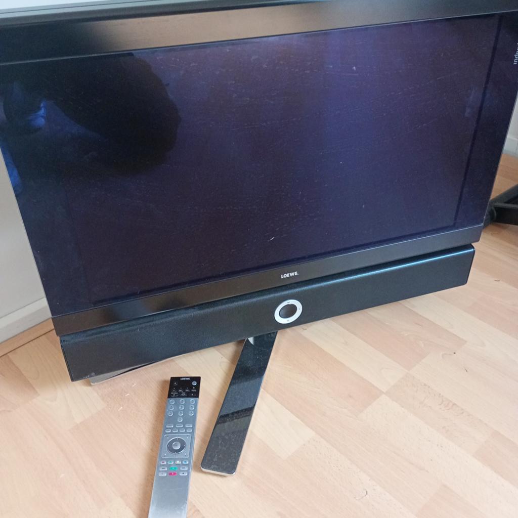 Loewe TV met soundbar en afstandsbediening, Ophalen, Gebruikt, Overige merken