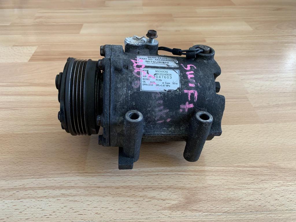 Suzuki swift aircopomp airco compressor 2005 tot 2010, Gebruikt, -, -, Ophalen of Verzenden