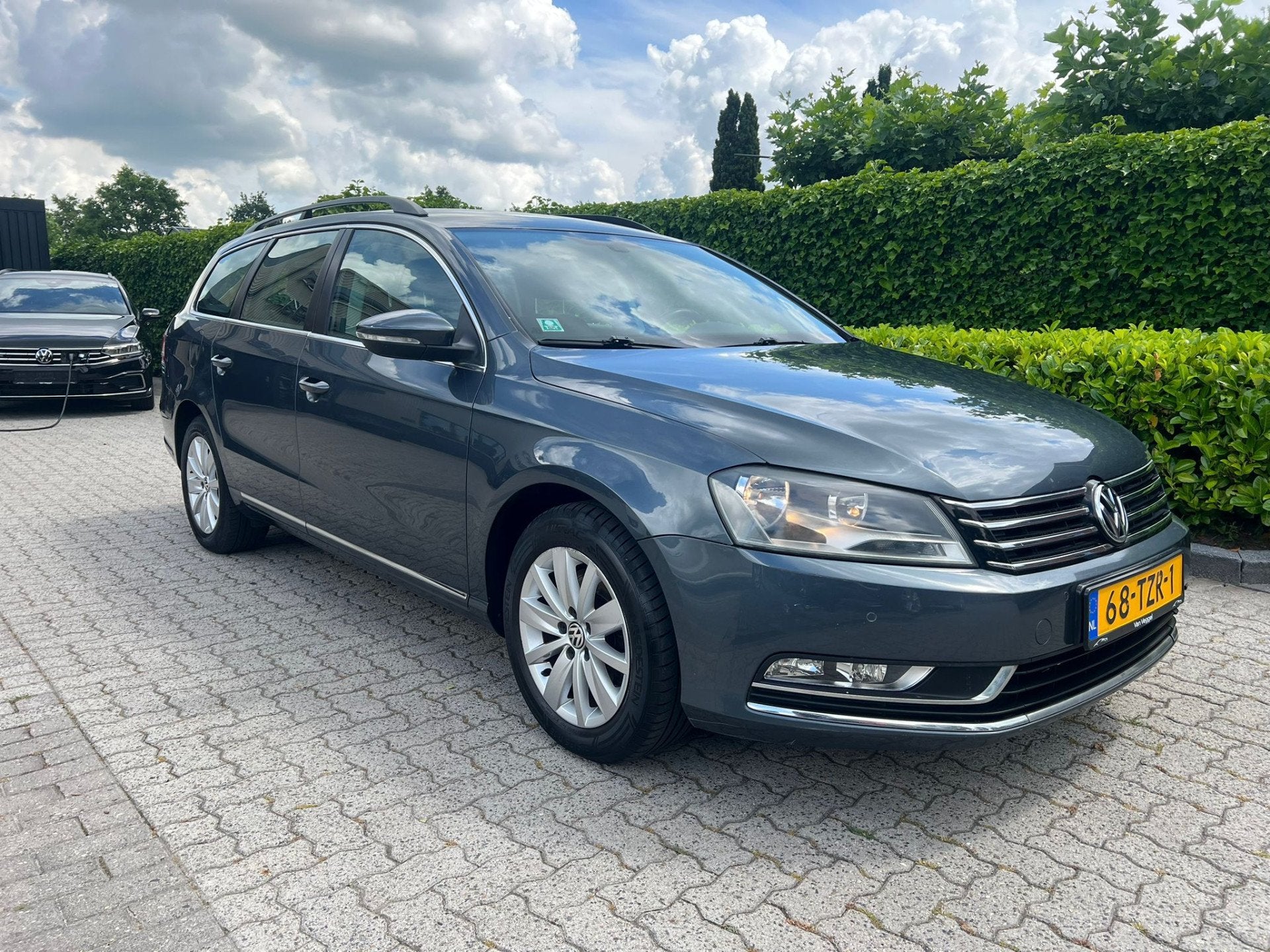 Volkswagen Passat Variant 1.4 TSI Executive Line cruise, nav, Auto's, Euro 5, Stof, Gebruikt, Zwart