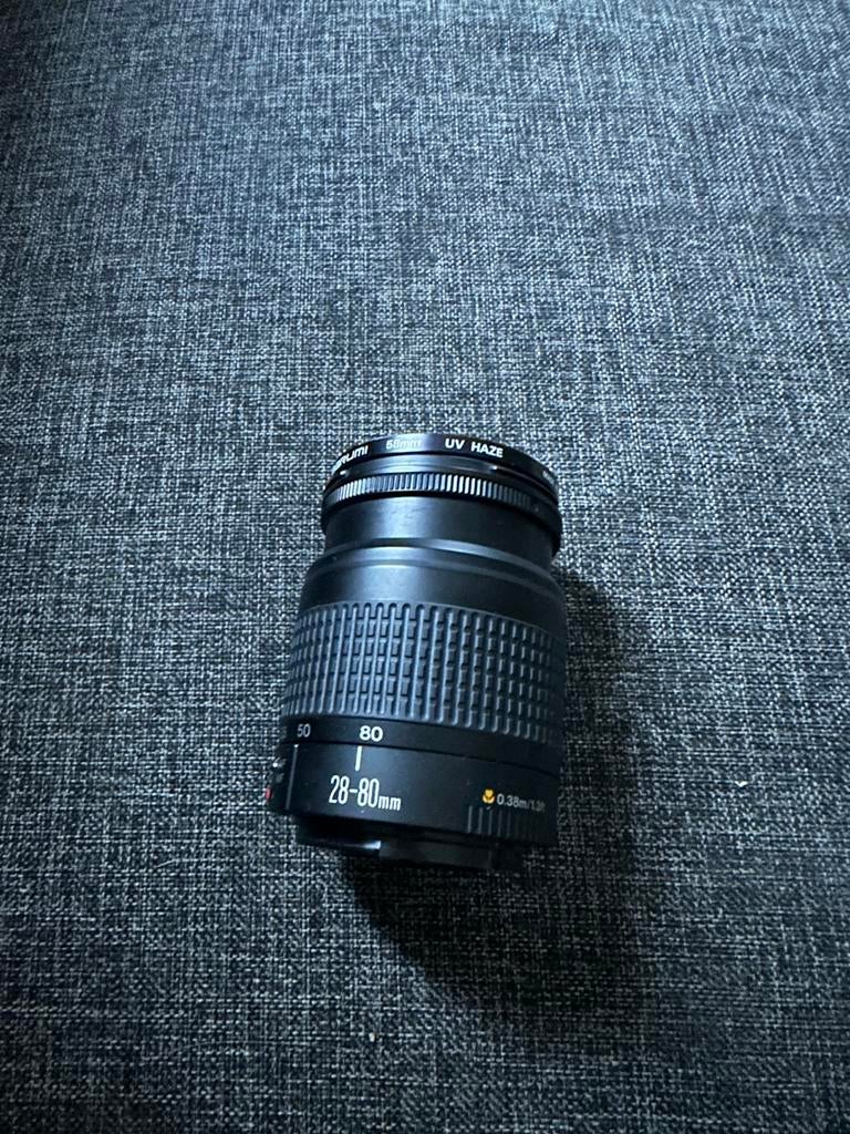 Canon eos 100D met 28-80mm lens, Audio, Tv en Foto, Fotografie | Lenzen en Objectieven, Ophalen, Zo goed als nieuw, Overige typen