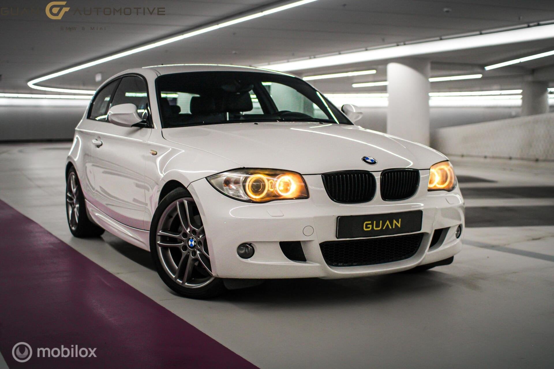 BMW 1-serie 120i | M-Sport | H&K | Leder | Stoelverw |, Auto's, 1-Serie, Euro 5, 4 cilinders, 4 stoelen