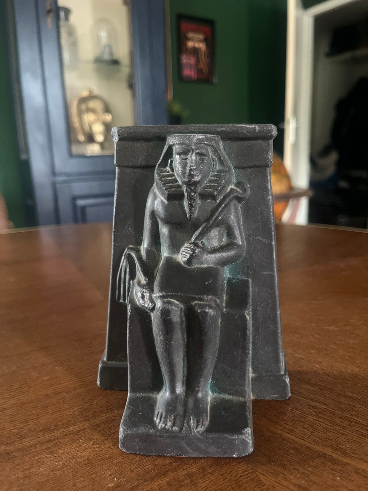 Egypte boekensteun, Antiek en Kunst, Ophalen of Verzenden