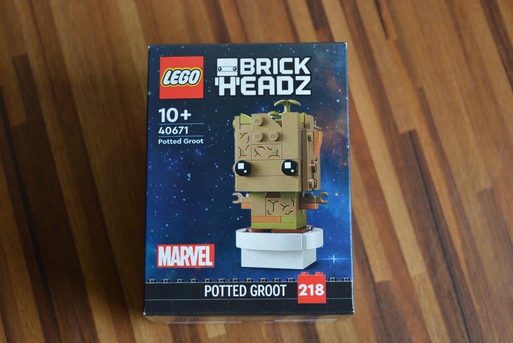 Lego Brickheadz 40671 I Groot in pot Gloednieuw in doos, BrickHeadz, Lego, Nieuw, Ophalen of Verzenden